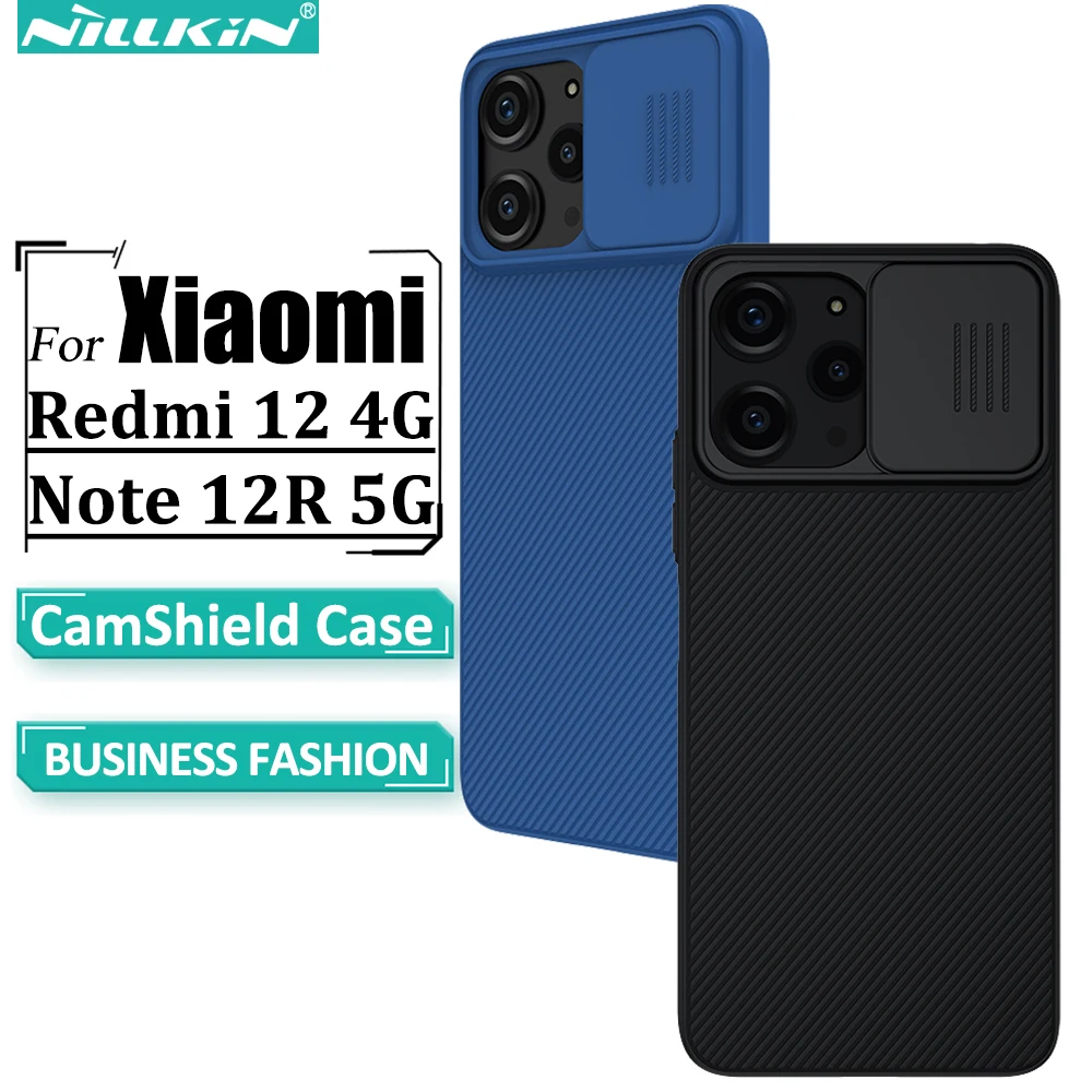

Nillkin для Redmi 12 4G / Note 12R 5G, CamShield, креативные скользящие линзы