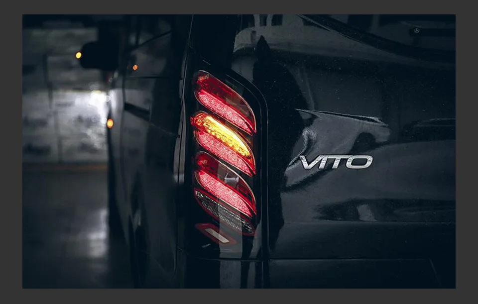 Car Lights for Benz VITO V250 V260 LED Tail Light 2016-2021 W447 Rear Stop Lamp Brake Signal DRL Reverse Automotive Accessories