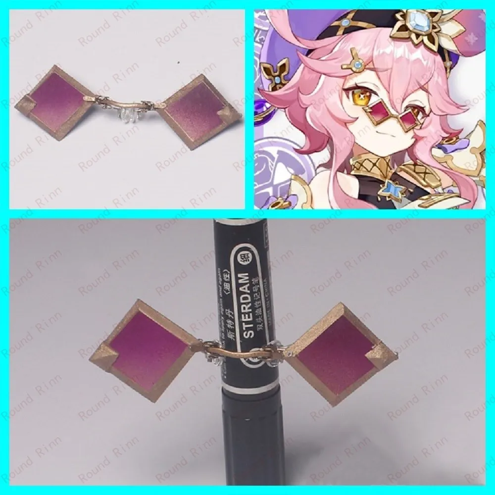 

Genshin Impact Dori Eyewear Cosplay Clipped Nose Glasses