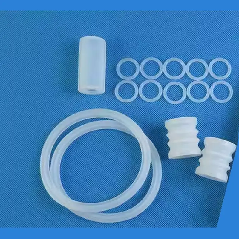 15PCS Spare Parts For VEVOR Ice Cream Makers Silicone Seal Rings Tube Components For YKF Soft Serve Ice Cream Machines Fittings