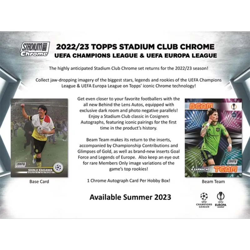 Topps Stadium Club Chrome Uefa Club Competitions Soccer