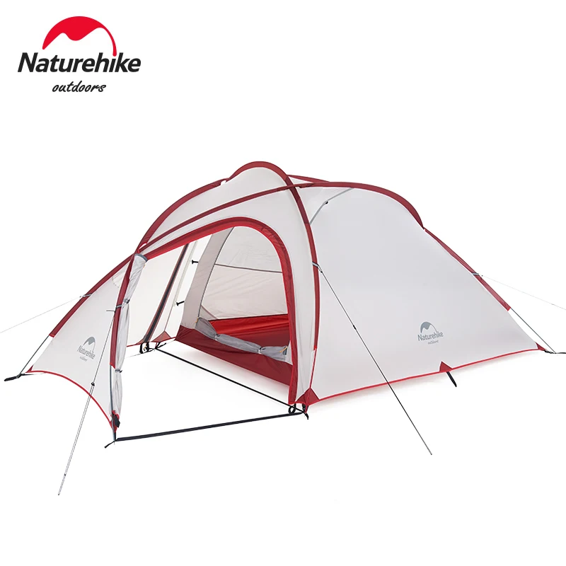

Палатка Naturehike для пляжа на 3-4 человек, нейлоновая Ультралегкая водонепроницаемая, двухместная, для пешего туризма и рыбалки