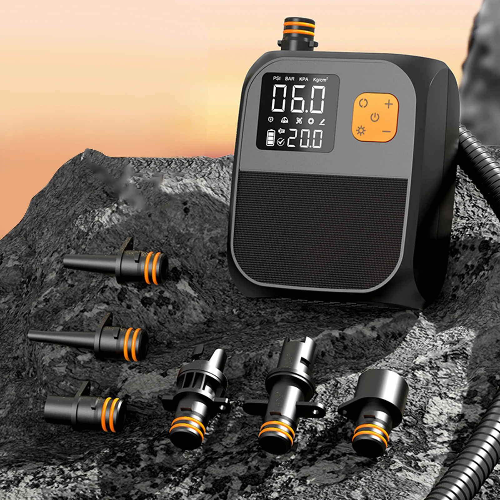 Electric Paddle Board Pump Rechargeable SUP Pump Portable Electric Pump for Paddle Board Inflatable Boats