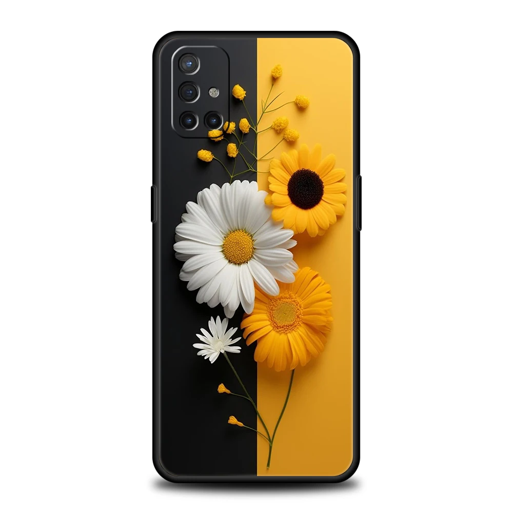 Sunflower Silicone Phone Case - Vibrant TPU Protective Cover