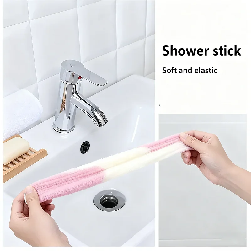 Vibrant Exfoliating Mesh Foam Bath Strips & Sponges