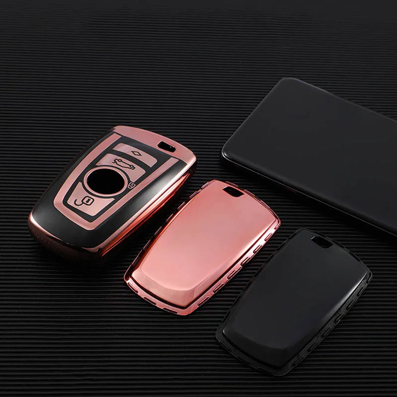 Cover custodia chiave auto TPU per BMW F31 F10 F11 F30 F18 E46 118i 320i 1 3 5 7 serie X3 F25 X4 M3 M5 2022 accessori portachiavi Shell - Sb9ec558b774b4f5aa2a67c6ecbfe52b7p