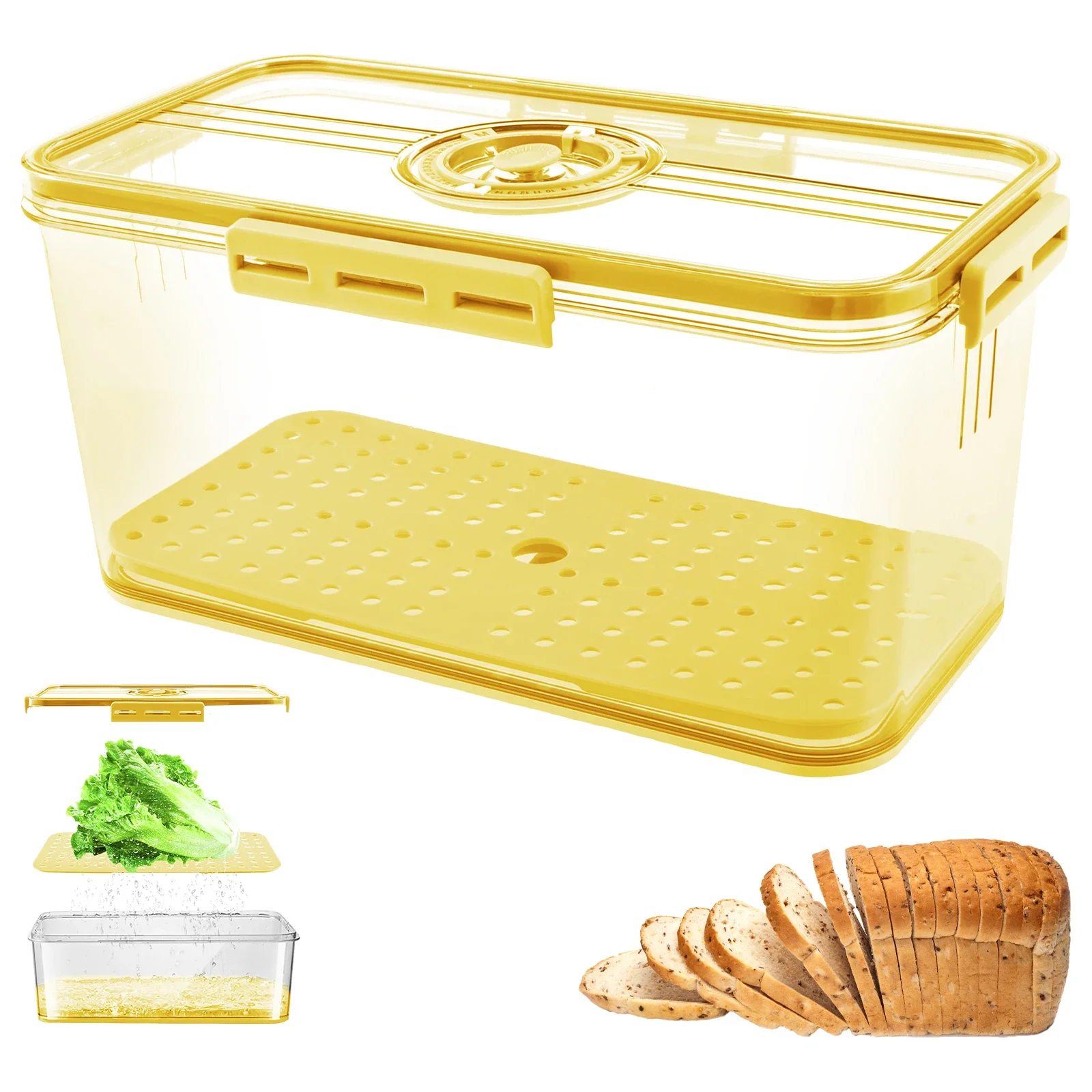 New Bread Box: The Ultimate Solution for Freshness, Organization, and ...