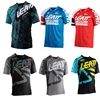 MTB LEATT JERSEY Motorcycle Mountain Bike Downhill Jersey Short sleeve Bicycle Locomotive Shirt Cross Country Mountain Jersey MX 1