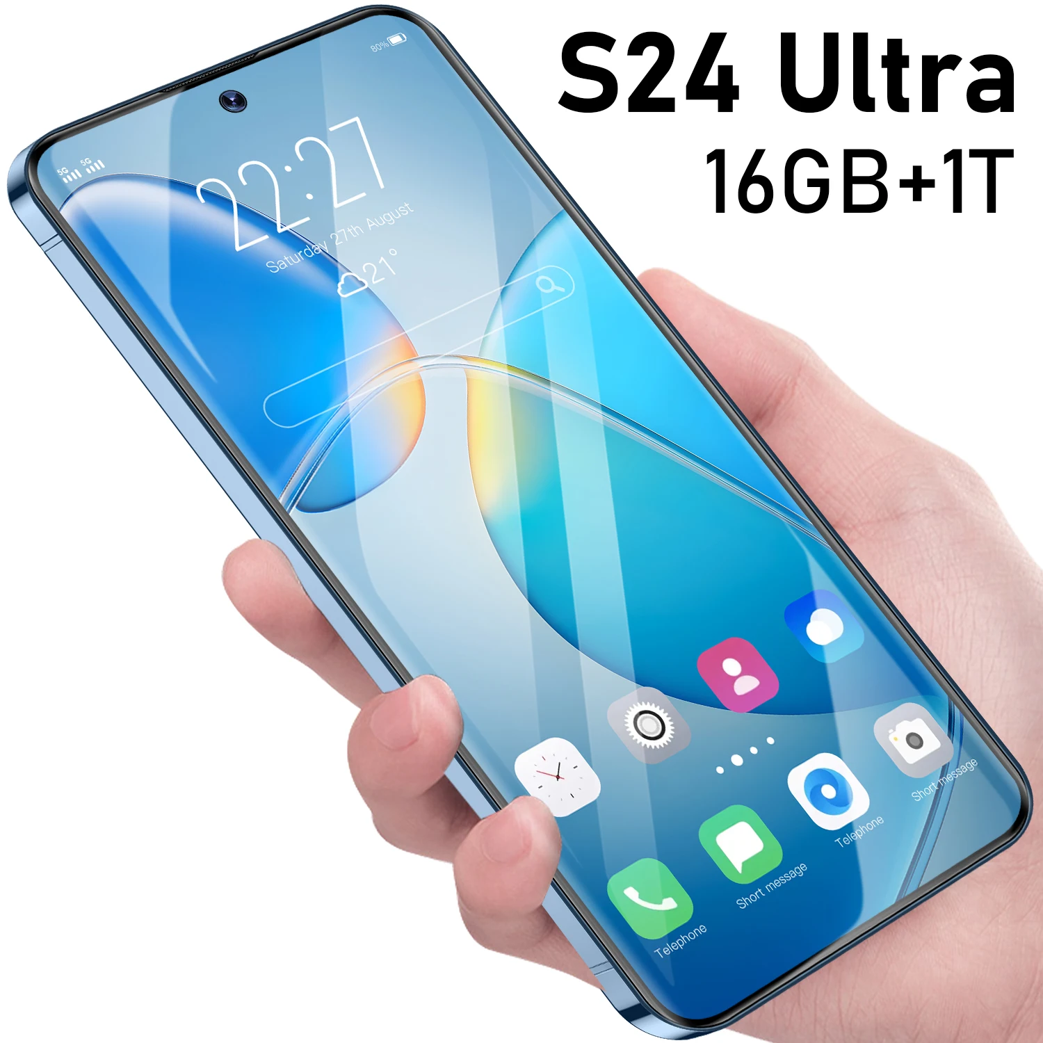 S24 Ultra Globale Versie Smartphone Snapdragon8 Gen2 16G + 1Tb 7000Mah 48 72Mp 4G/5G Netwerk Mobiele Telefoon Android Mobiele Telefoon