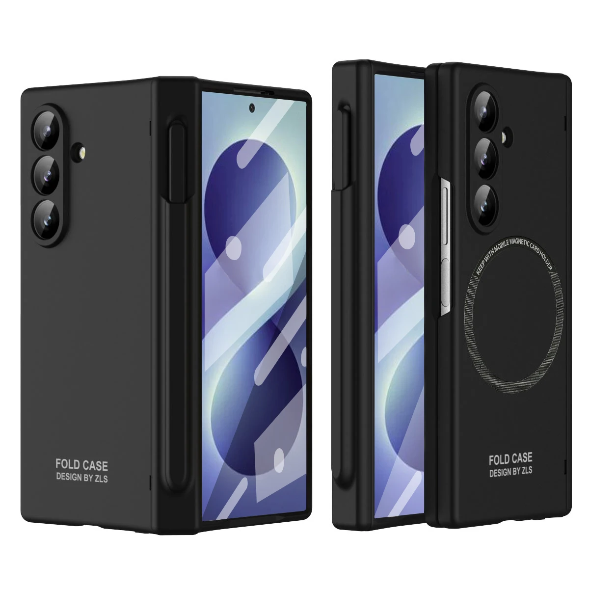 Premium 360° Hinge Case with S Pen Slot & Screen Protection