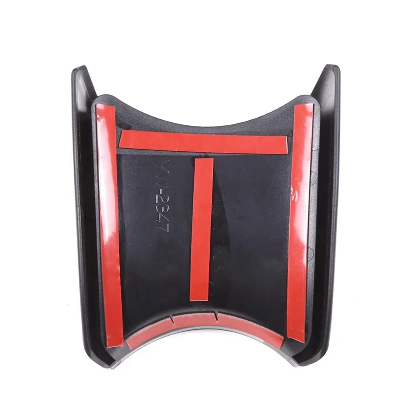 For Fiat 500 2011-2015 Abarth 595 Car Handbrake Multifunctional Storage Box ABS Black Replacement