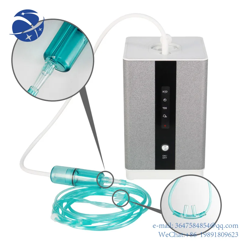 

Yun YiHot Sales Home Use Hydrogen Generator Inhalation Device 150Ml/Min Mini Inhale Machineelectric
