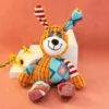 New Pet Toy Dog Interactive Plush Toys Bite Grinding Teeth Clean Teeth Bite Resistant Vocal Animals Pet Plush Toy Supplies 4