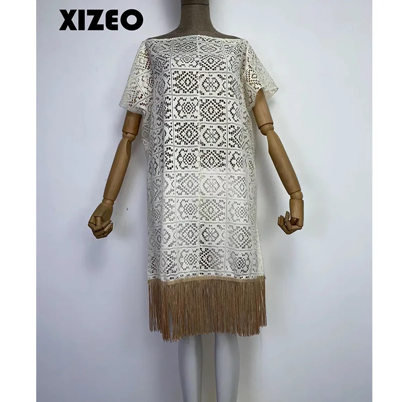 XIZEO  Elegant Autumn Winter Women Cardigan Kaftan Transpare African Holiday Free Size Long Sleeve Party Wedding Gift Kimono