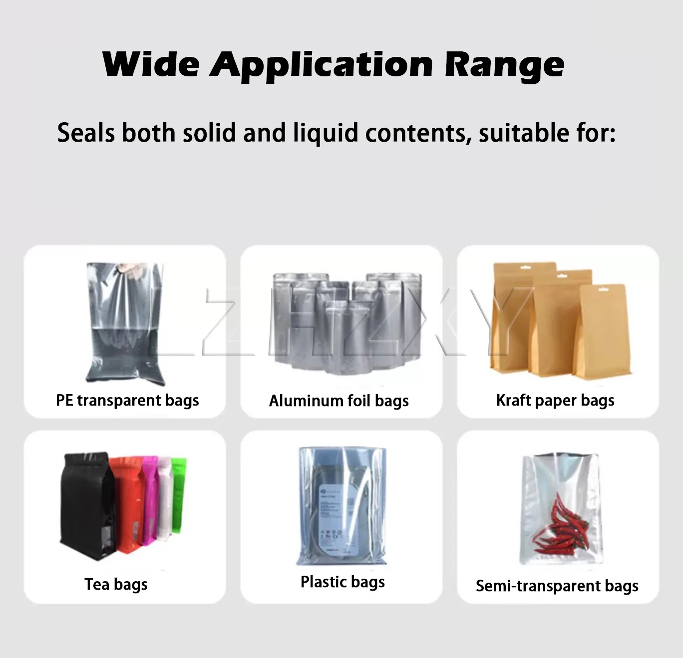 FKR-450 220VDesktop Semi-automatic Heat Sealing Machine 8mm Pedal Sealing Machin