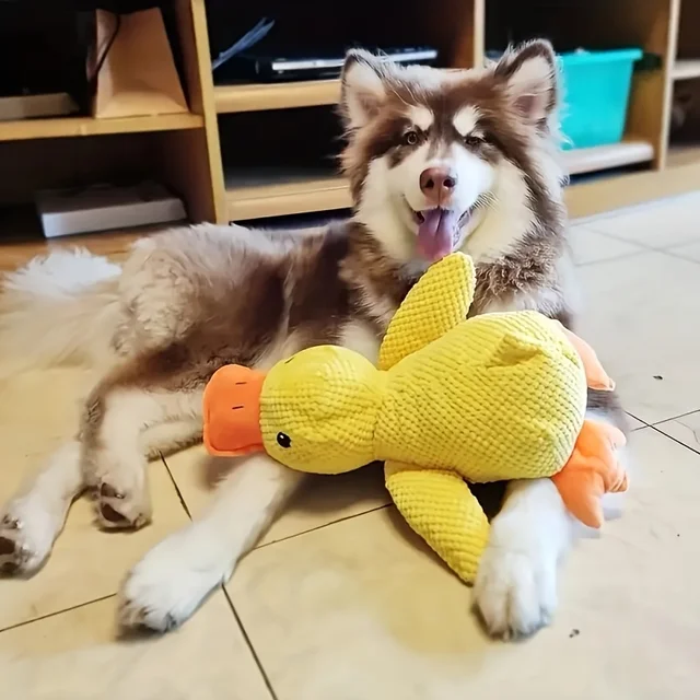 Durable Plush Durable Plush Squeaky Dog Toy | For All Dog Breeds | Plush | Squeaky, Chew Resistant, Interactive | Pet Toy 6