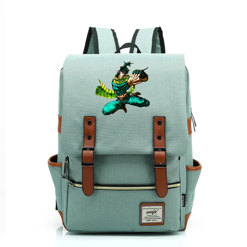 

Jojo Bizarre Adventure Backpacks For Teenager Boys Girls Student School Bags Unisex Laptop Backpack Travel Daypack Mochila