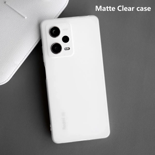 Funda Redmi note 12 Pro 5G Silicona Bubblegum Blanca. Carcasa de diseño  premiado.