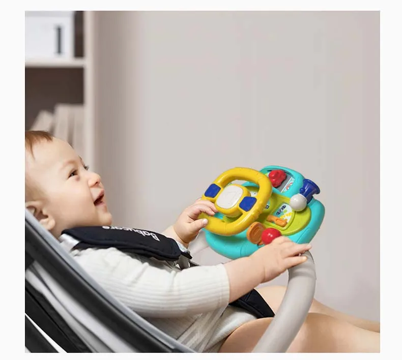 Huanger Interactive Steering Wheel Navigation Bridge Play Set