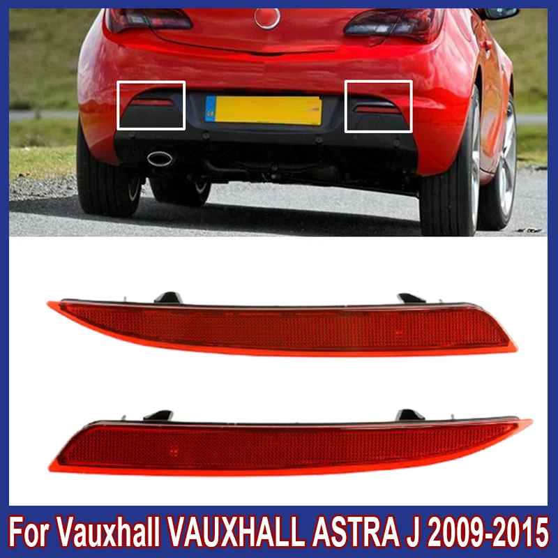 Car Accessories Exterior Auto Rear Bumper Reflector Tail Brake Parking