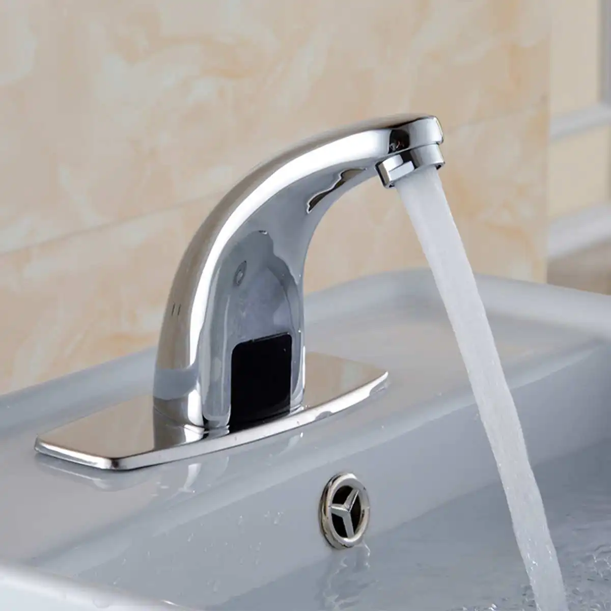 Бесконтактный смеситель. Кран в антивандальном исполнении. Смеситель grohe eurosmart new (23537002). Смесители с функцией экономии. Смеситель с датчиком движения.