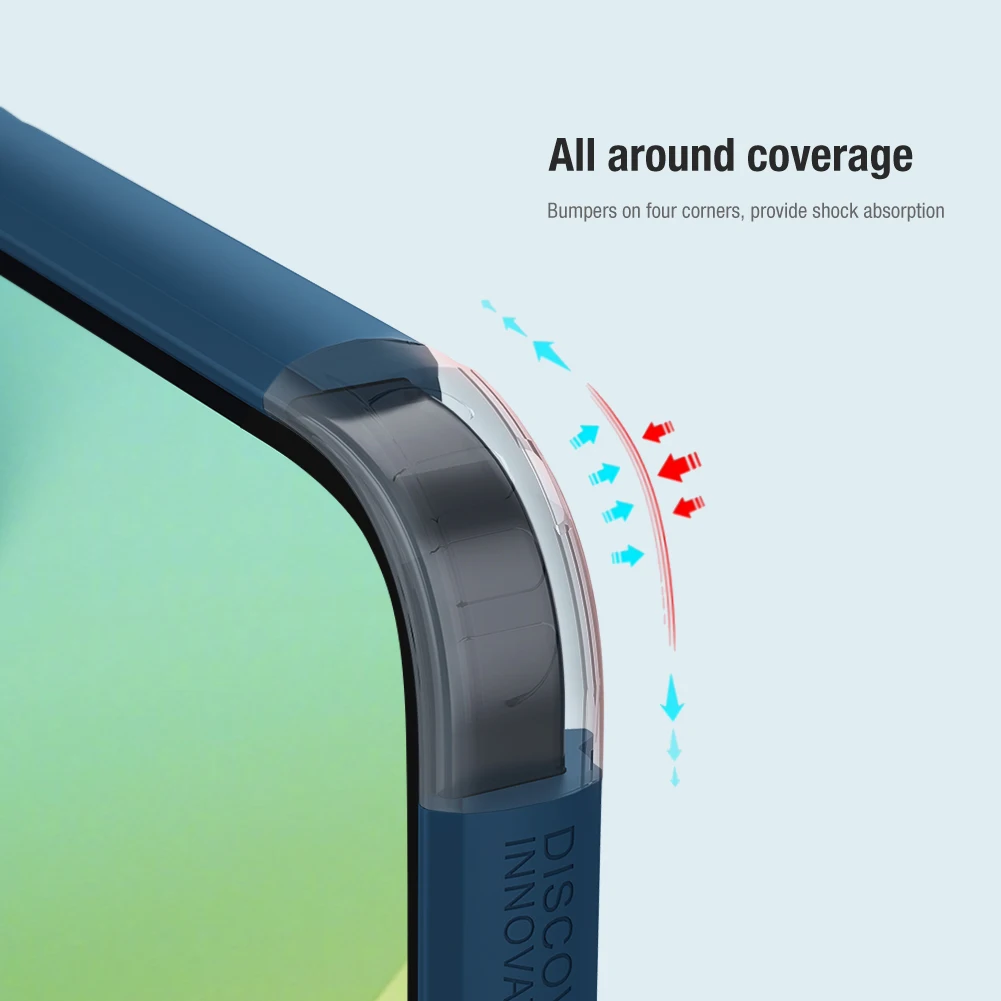 Nillkin Full Frosted 360° Protective Hard Case with Camera Guard