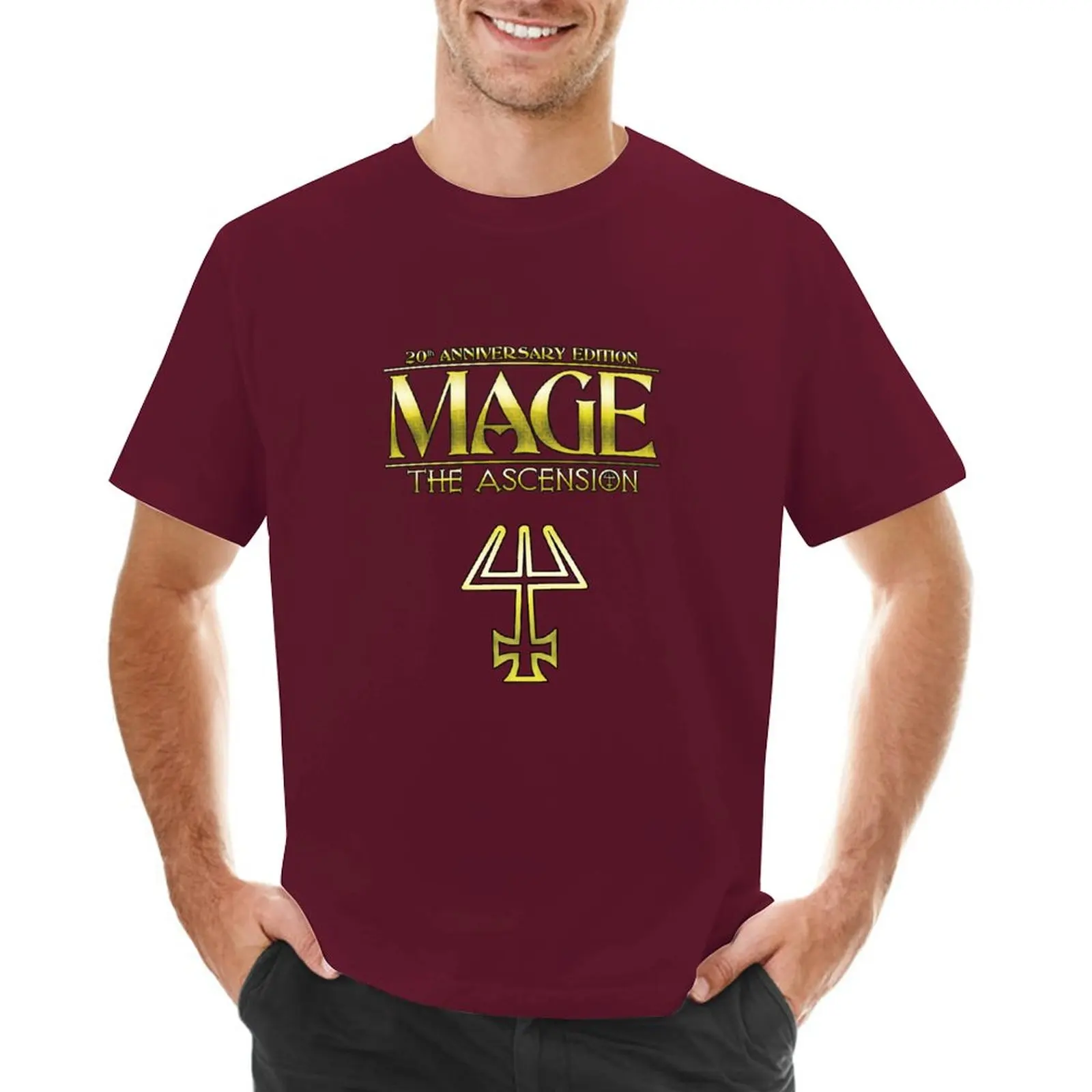 

Mage: The Ascension 20th Anniversary Edition T-Shirt tees animal prinfor boys quick drying Short sleeve tee men