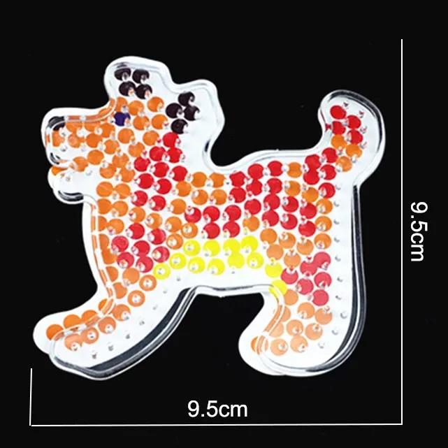 12 Pieces 5mm Hama Beads Template Perler DIY Hand Making Toy Pegboards Children Perler Pixel Art Kid Education Puzzle Gift Craft