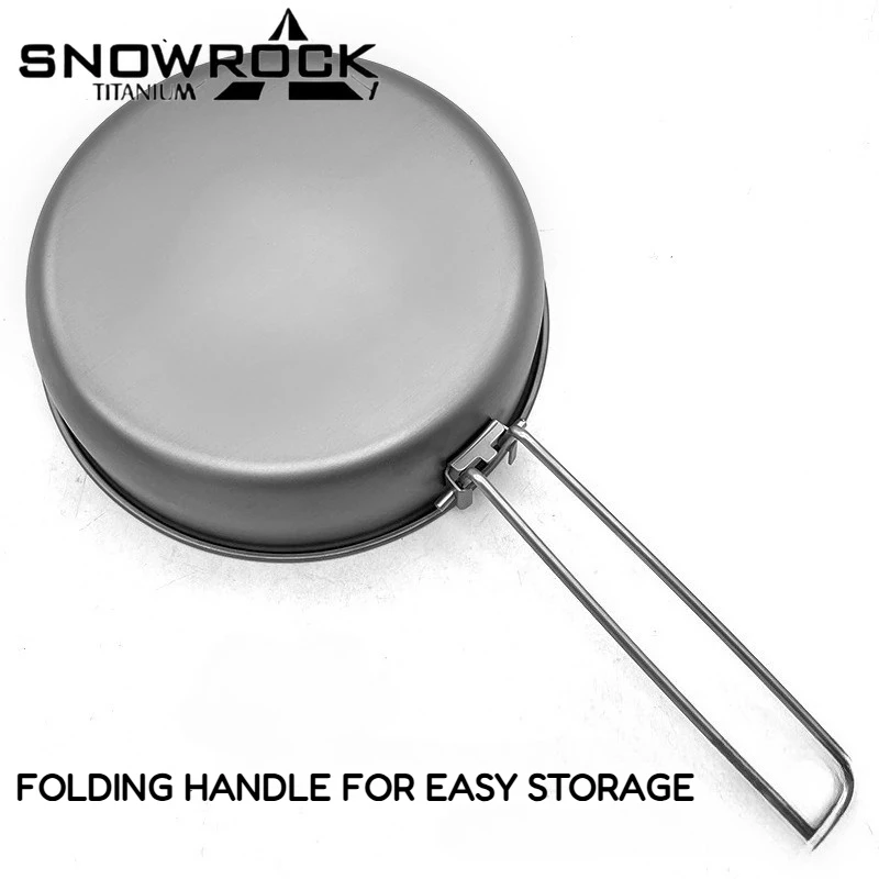  slider image of SNOWROCK Titanium Frying Pan