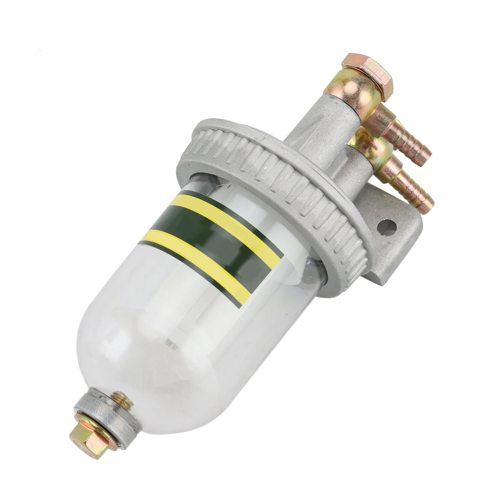 

CA141 Coarse Filter Fuel Water Separation Precipitator Cup with Drain Retrofit Fuel Filter with 8mm Connector
