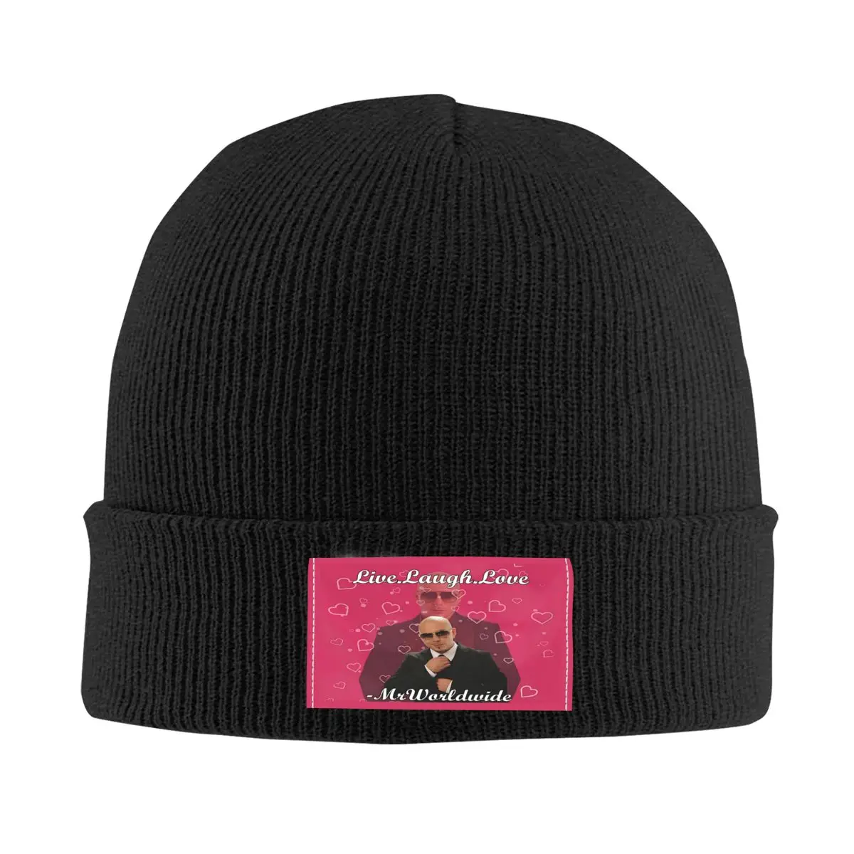 

Funny Internet Meme Collection Knitted Hat Beanie Autumn Winter Hats Warm Street Live Laugh Love Mr Worldwide Cap Men Women
