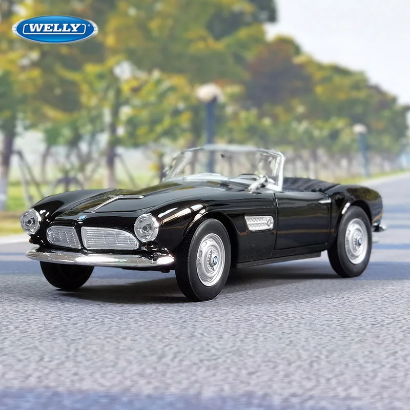 BMW. 507. ダイキャストモデル ウェリー1:24 bmw 507コンバーチブル合金スポーツモデル,ダイ