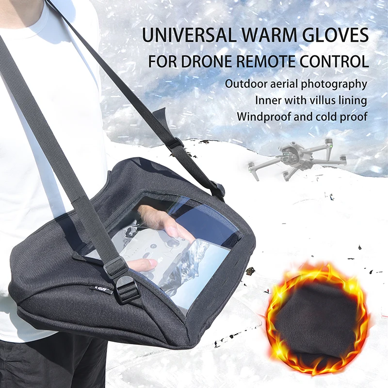 Gants chauffants pour télécommande drone DJI AIR3S Neo FPV RC AT10II AT9S