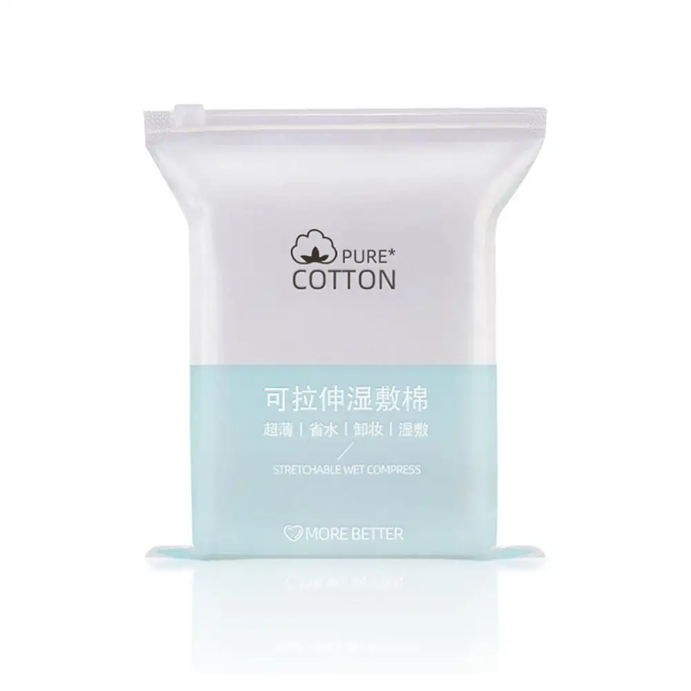 Stretchable Facial Wet Cotton Pad Cotton Wet Compress Cotton Pad Mask For Face Moisturizing Thin Makeup Remover Cotton Pad T5Y7 6