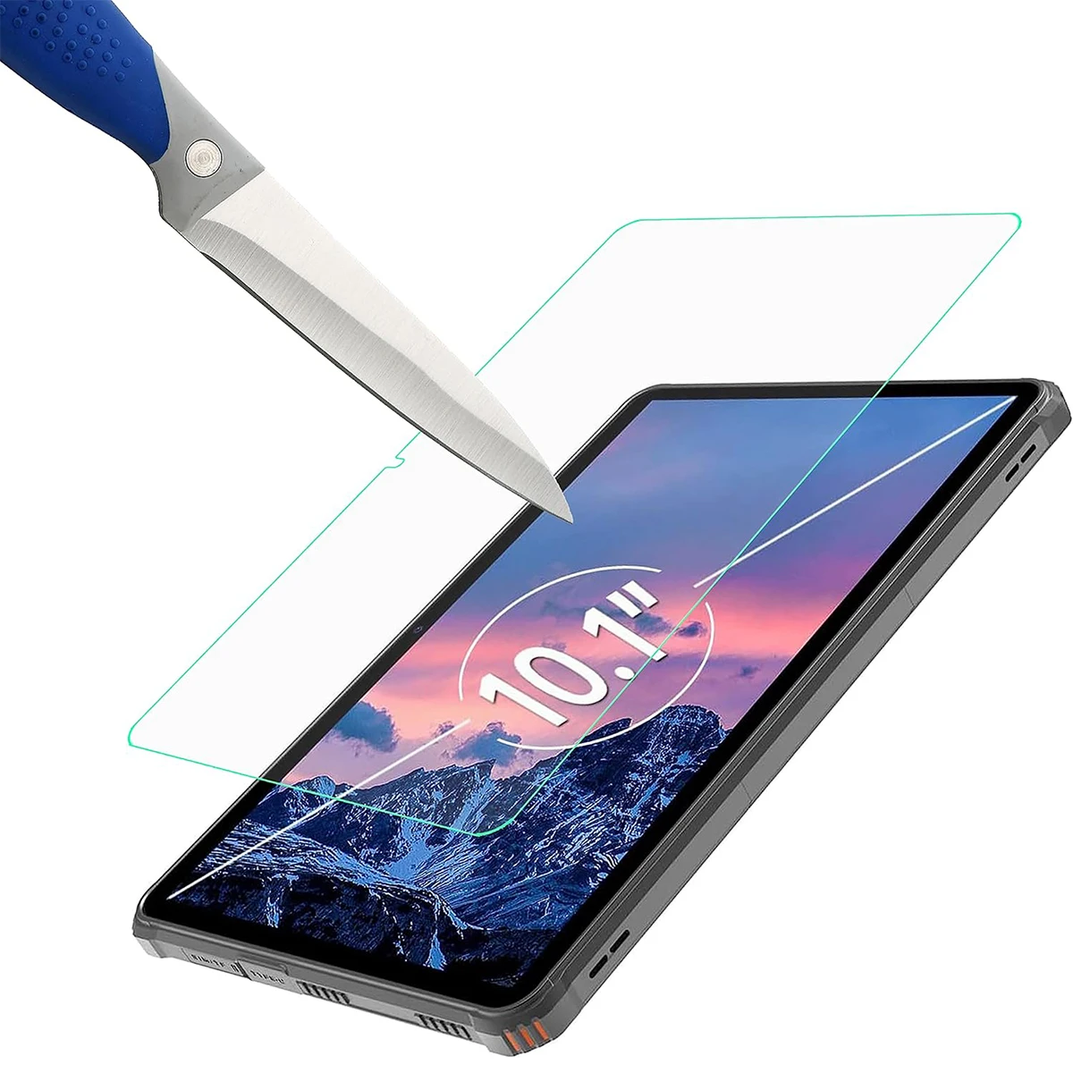 Premium 10.1 HD Tempered Glass Screen Protector - 9H Hardness, Anti-Scratch