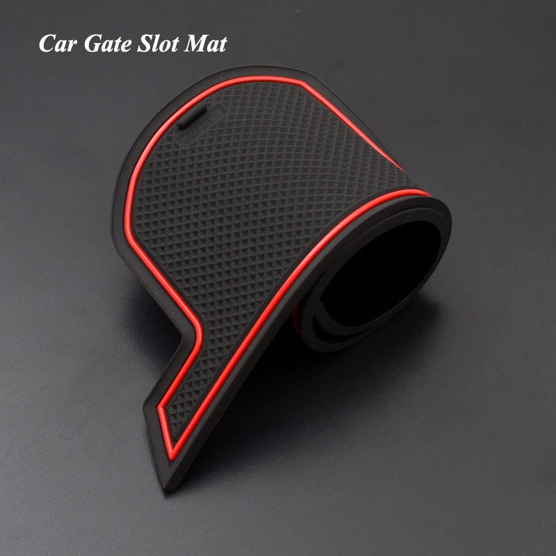 

Anti-Slip Gate Slot Mat Rubber Coaster For Mazda 8 Mazda8 2009 ~ 2016 Non-Slip Door Groove Pad Car Interior Accessories
