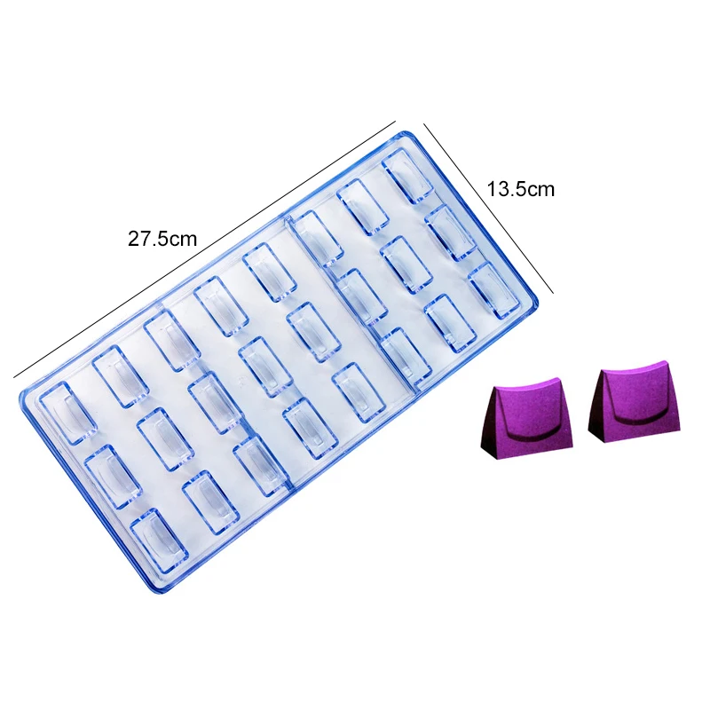 Chocolate Mold 3D Polycarbonate Transparent Plastic Kitchen Baking Tools for DIY Pastry... - SKU CMHB1738 - UGI Packaging