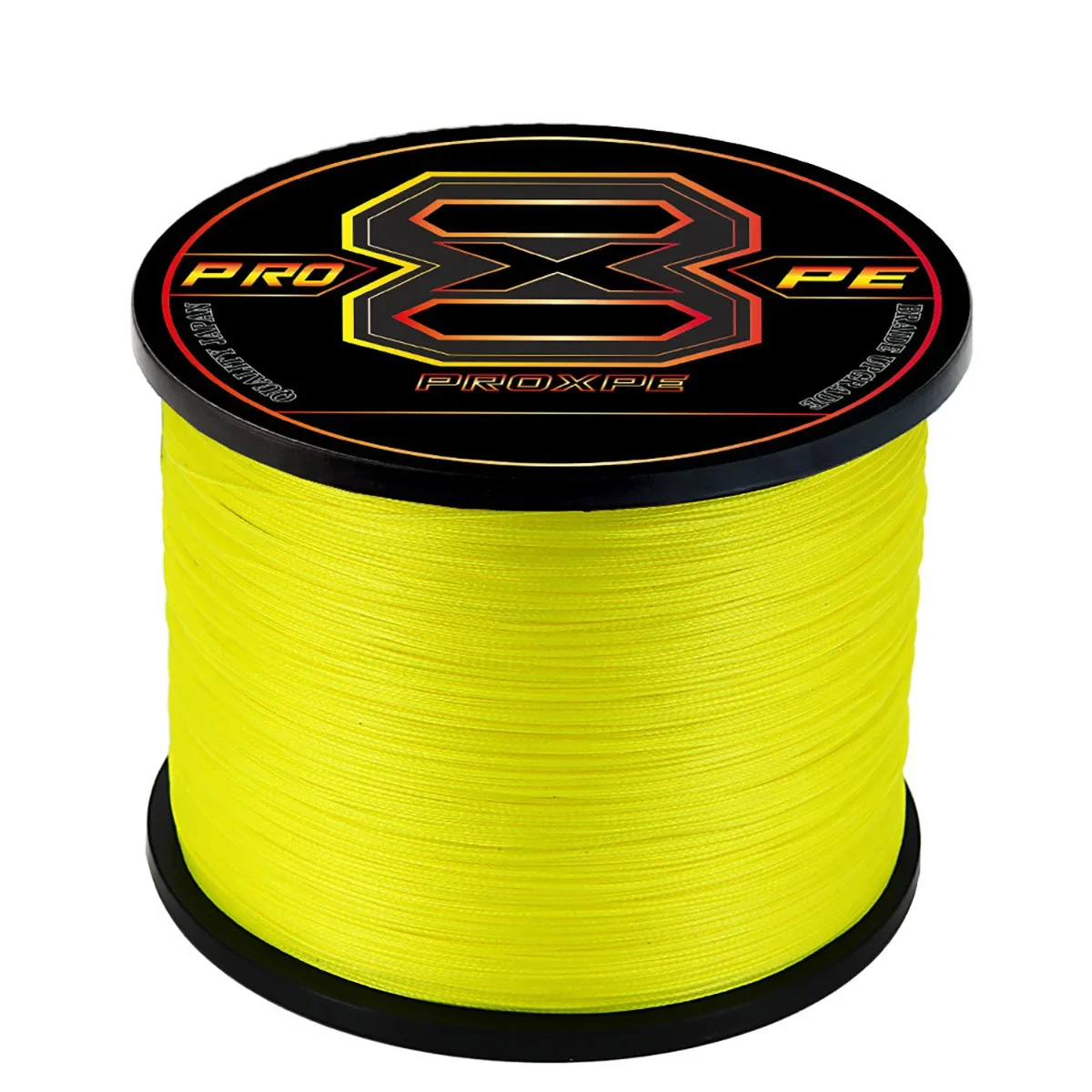 Ligne PE tressée PROXPE 8 brins super résistante pour carpe et leurres - 100M à 1000M 22-90LB