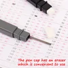 Answer Sheet Pencil, 2B Black Or Transparent Mechanical Pencil, with 6 Boxes of Standard Square Pencil Refills Side Press Refill 5