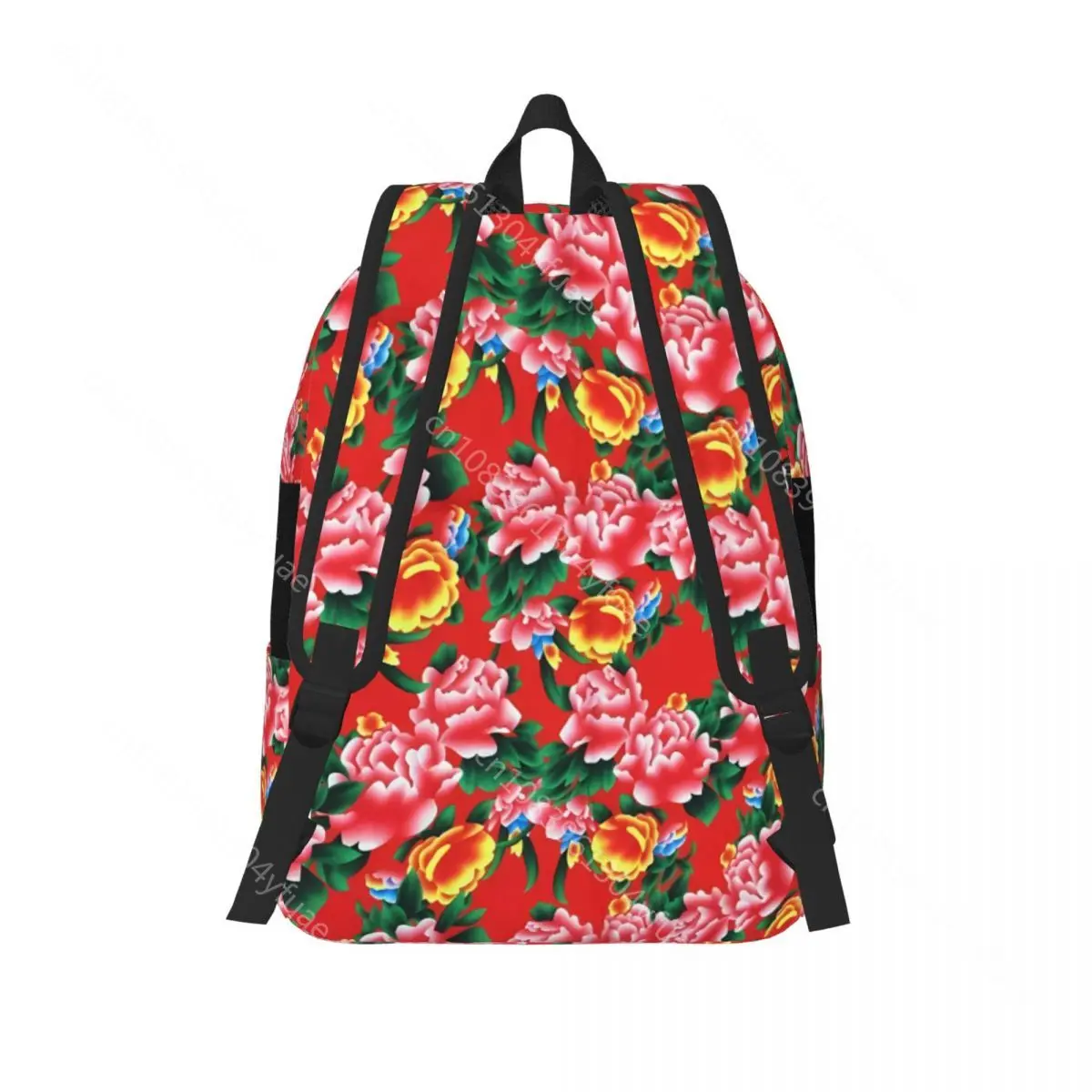 Botanical Flower Backpack Plant Dongbei Kawaii Backpacks Women Men Camping Big High School Bags Design Rucksack Christmas Gift