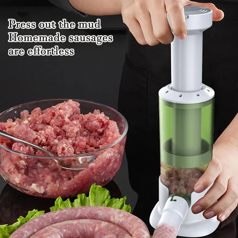 Sausage Stuffer Homemade Sausag Enema Kitchen Meat Kit Meat Stuffing Kitchen Kit Fast Filling Machine Sausage Filler