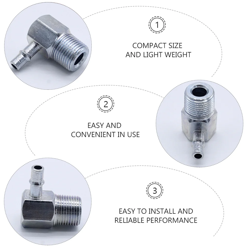 90 Manifold Connector Intake Vacuum Fitting NRT Adapter Degree Car Modification Supplies Auto