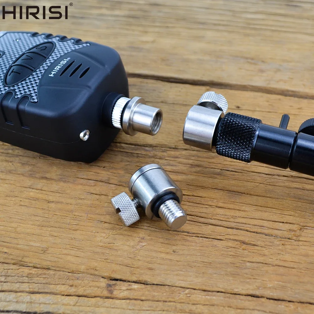 Connecteur rapide pêche carpe pour rod pod - acier inoxydable AQ204 support buzzer bar