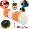3-7Inch Car Polishing Sponges Kit Detailing Brushes Car Headlight Restoration Polish Pad Abrasive Disc Sponge Foam Pads Polisher 1