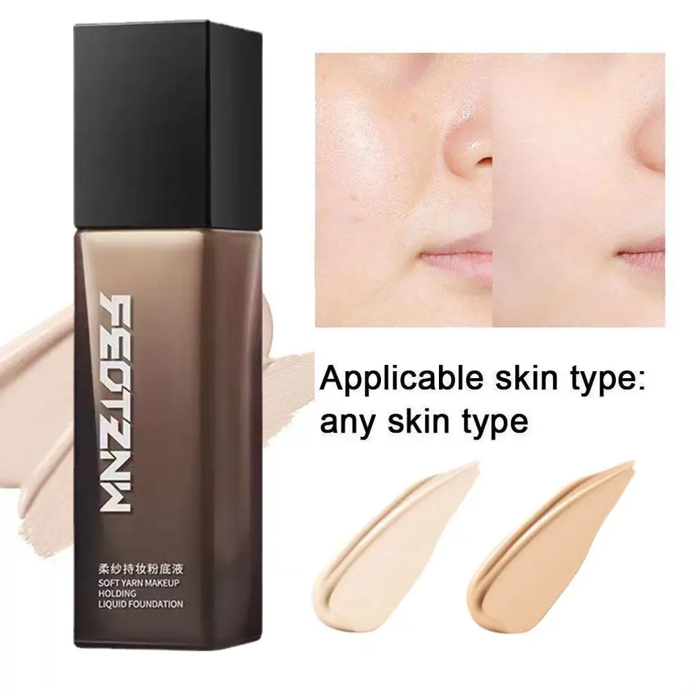 

Soft Makeup Foundation Liquid Skin Care Mask Lasting Female Foundation Concealer GenuineWhitening Oil-control Makeup Cosmet Y8Q7