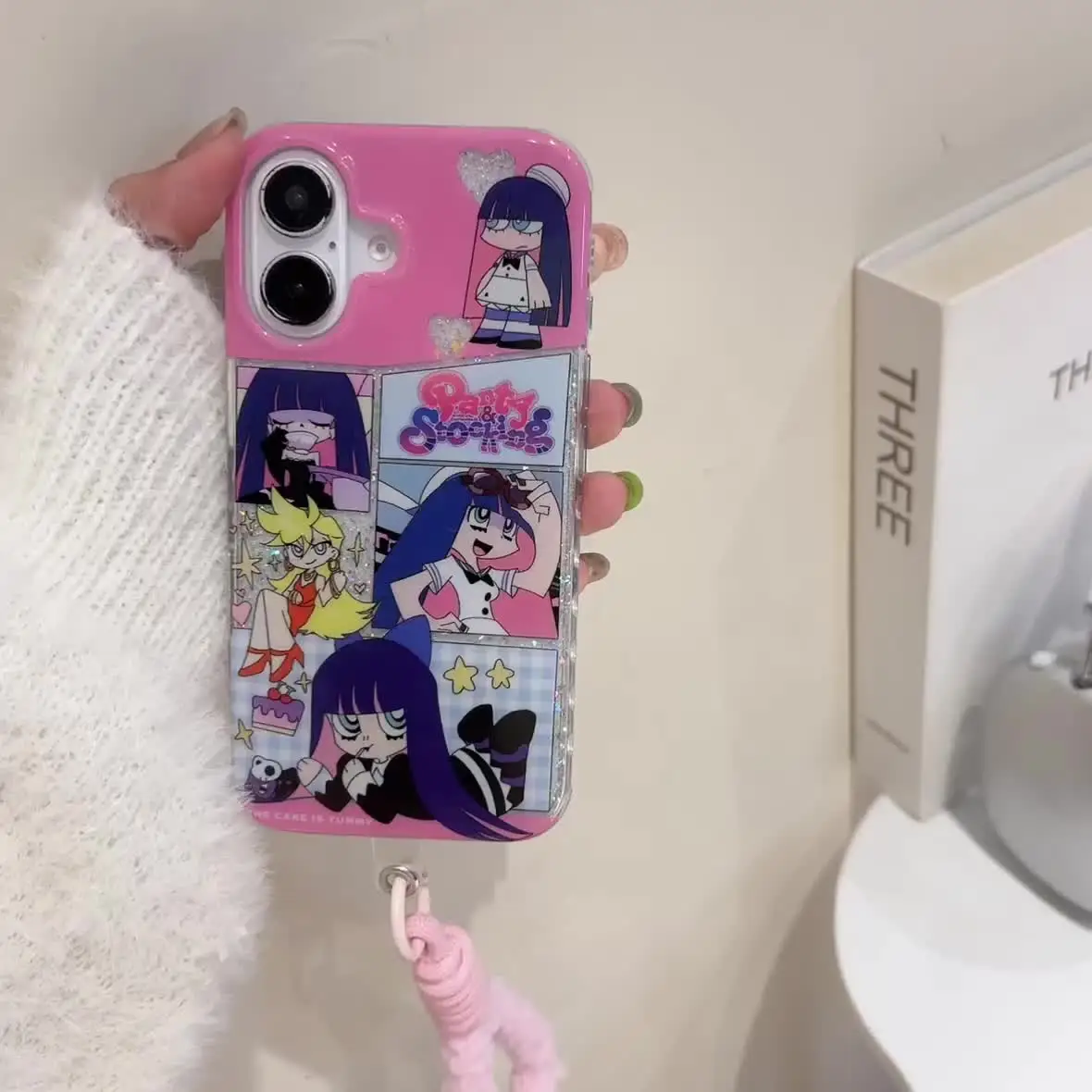 Panty & Stocking with Garterbelt Girl Phone Case for iPhone