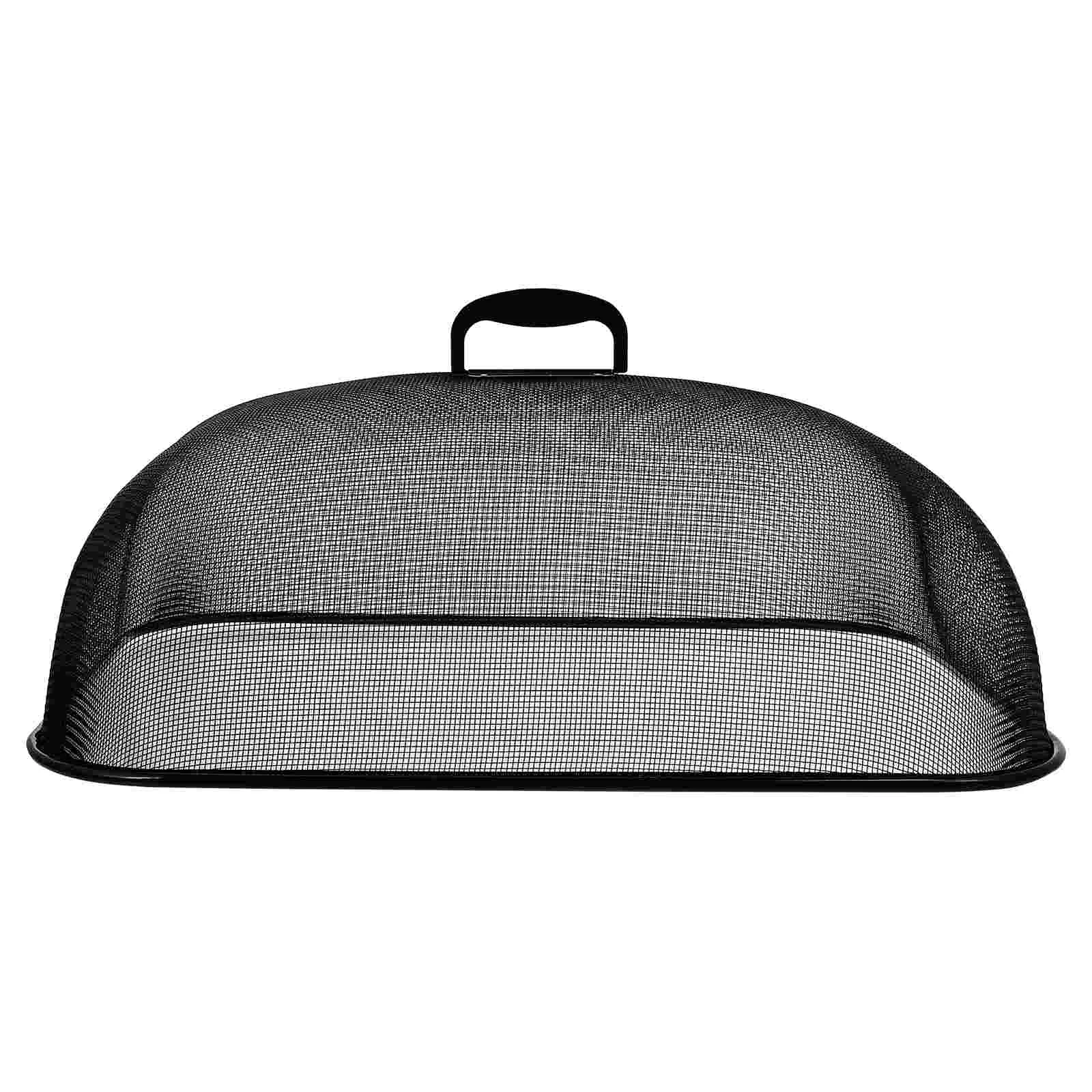 

Metal Dining Cover Food Protector Prevention Dish Tray Kitchen Tool Tent Simple Iron Storage Protective Reliable
