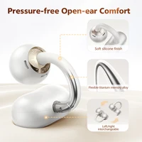 QCY Crossky C50 Open Ear Wireless Earbuds Bluetooth 6.0 Comfort Clip On Sports Earphone 4 Mic AI Clear Call Bass Boost Headphone - Image 2