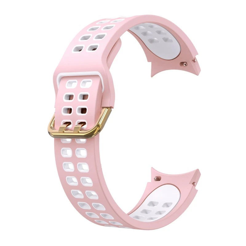 Dual-Color Silicone Watchband Strap - Versatile and Stylish Accessory