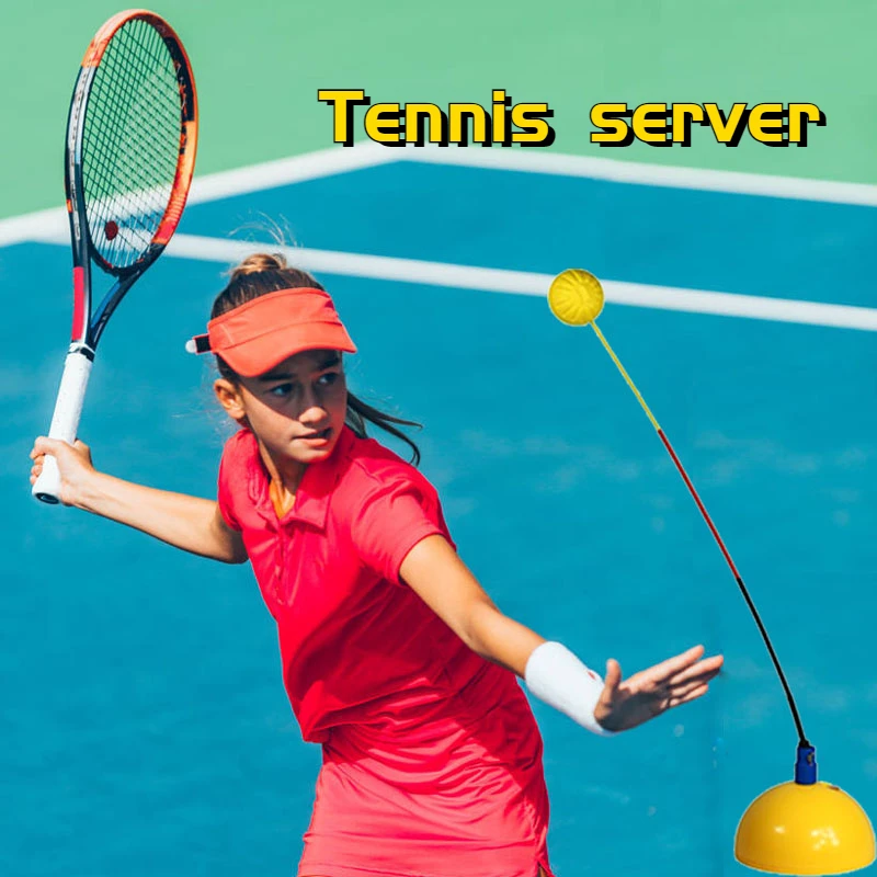 Portabletenniscoachequipmentreboundpracticetrainingtools